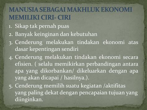 Ppt Manusia Sebagai Mahluk Sosial Dan Ekonomi Yang Bermoral