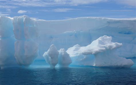 Wallpaper Iceberg Antarctica Ice Ocean Glacier Desktop