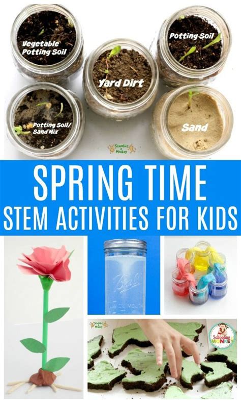 Exciting Creative Spring Stem Activities For Kids Spring Stem