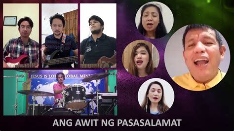 Awit Ng Pasasalamat Hope Filipino Worship Lyric Video Youtube