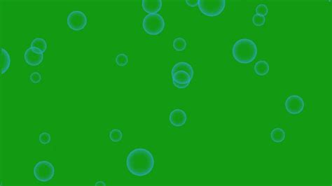 The intermittent cursor behavior makes the problem much worse! Bubbles animation on green screen - YouTube