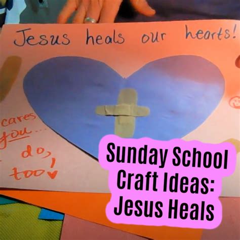 Jesus Heals Craft Ideas For Mark 129 39 Ministry To Children Bible