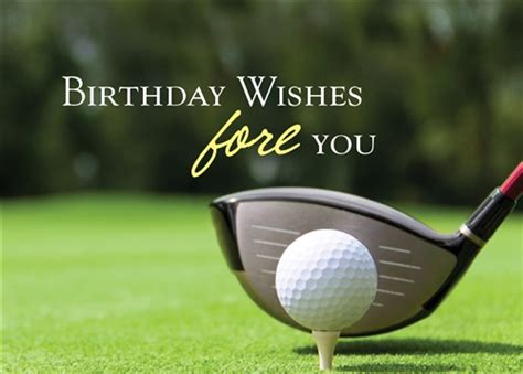 ♥ dear dad, you will not believe how much you helped me to chase my dreams. Golf Course Birthday Card