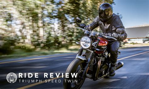 Ride Review Triumph Speed Twin Return Of The Cafe Racers
