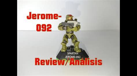 Mega Construx Halo Spartan Jerome 092 Reviewanálisis Youtube