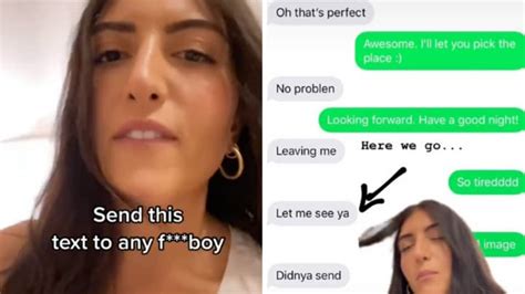 woman shares her genius response to guys asking for pics