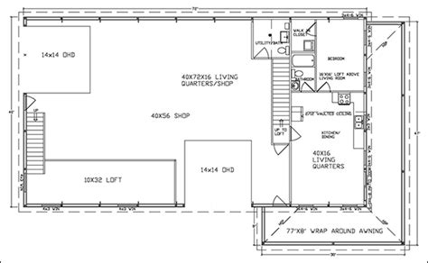 Metal Building Floor Plan Design Software Shop House Plans Floor