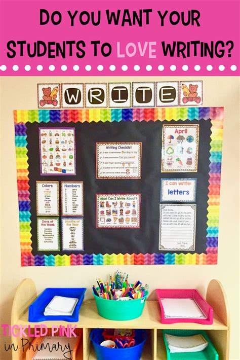 Writing Center Kindergarten Artofit
