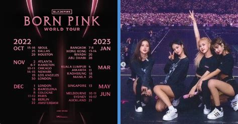 Blackpink Having A Concert In Singapore On 13 May 2023 For Their World