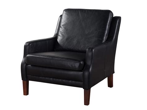Contemporary Black Leather Armchaircontemporary Black Leather Armchair