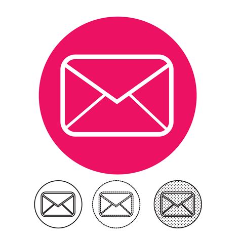 Email And Mail Icon Vector 571914 Vector Art At Vecteezy