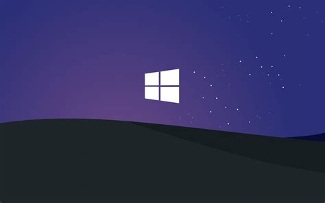 1440x900 Windows 10 Bliss At Night Minimal 5k Wallpaper1440x900