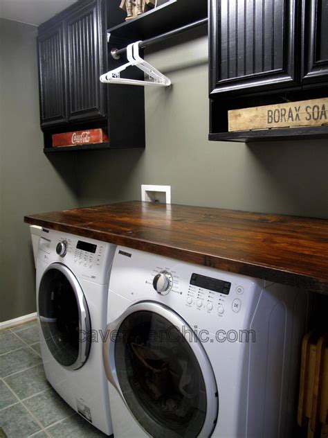 The Best Laundry Room Ideas Wood Countertop References
