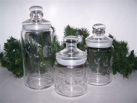 Princess House Crystal Heritage Canister Set And Similar Items