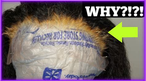 How To Fix Overly Bleached Knots Easy Rpgshow Natural Yaki Wig Youtube
