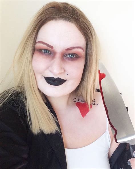 Bride Of Chucky 🔪 Bride Of Chucky Halloween Face Makeup Bride