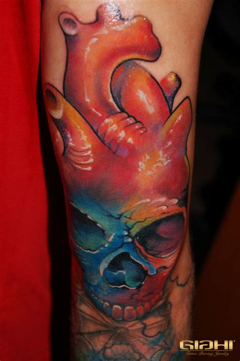 Skull Heart Tattoo By Szilard Best Tattoo Ideas Gallery