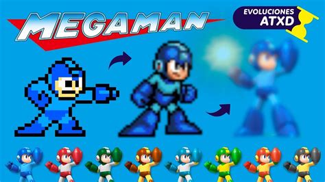Evolución Mega Man 1987 2019 Atxd ⏳ Youtube