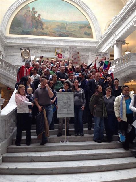 Utahns Rally At Capitol In Support Of Marriage Equality