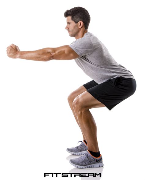 Bodyweight Squat Exercise For Strength Bodyweight Exercises Fitstream