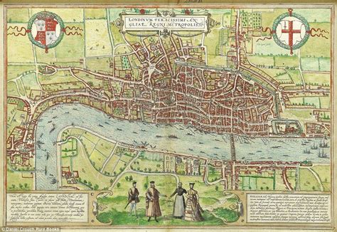 Maps That Reveal Londons Secret History Over 450 Years London Map