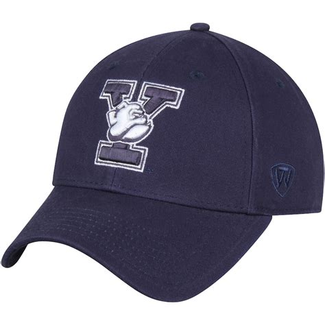 Yale Bulldogs Top Of The World Observer Adjustable Snapback Hat Navy