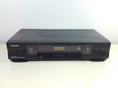 Toshiba VHS Player VCR 4 Head Hi Fi Stereo Video Recorder W 603 Tested