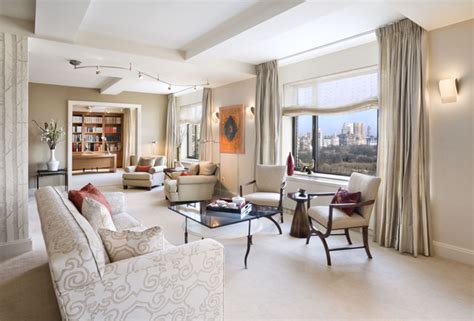 Living Room Upper East Side Apartment New York City Classico