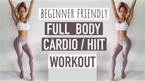 Full Body Cardio Hiit Workout Beginner Friendly So No Excuses
