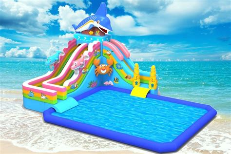 Ground Water Parkinflatable Bouncers Inflatable Water Slides Bouncy Castle Inflatable Combo