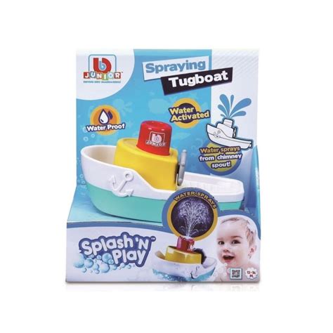 Splash N Play Spraying Tugboat Toyzone