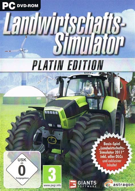 Farming Simulator 2011 Platinum Edition 2011 Windows Box Cover Art