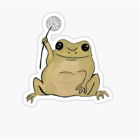 Pegatinas Cottagecore Cute Stickers Frog Art Cute Drawings