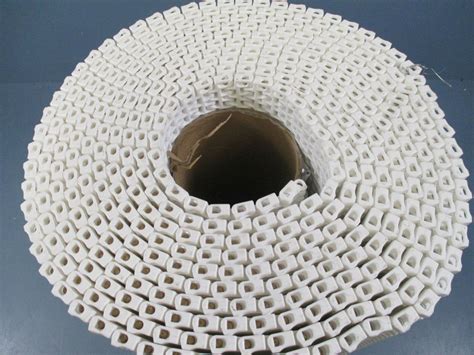 Intralox Series 1100 Flush Grid White Polypropylene 14 X 20 Ft Belt