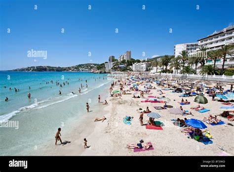Cala Major Beach Mallorca Island Spain Stock Photo Alamy