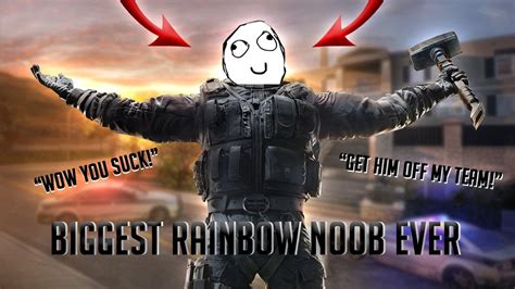 Complete Noob Plays Rainbow Six Siege For The First Time Youtube