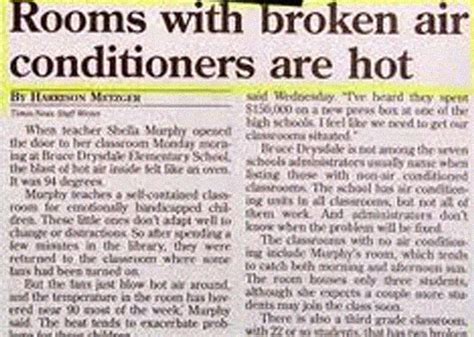 Worst Newspaper Headlines Which Are Stupid Yet Funny 38 Pictures