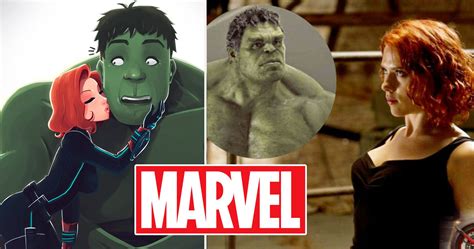 Marvel 20 Weird Facts About Black Widow And The Hulks Relationship