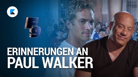 Fast And Furious 9 Erinnerungen An Paul Walker Vin Diesel Jordana Brewster Youtube