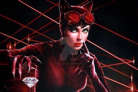 Hush Sweetie Catwoman Portrait By Fredianofficial On Deviantart In