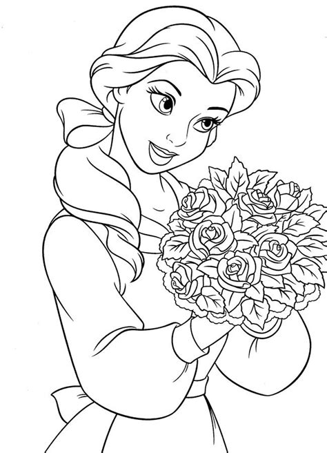 coloring pages  disney prinzessinnen