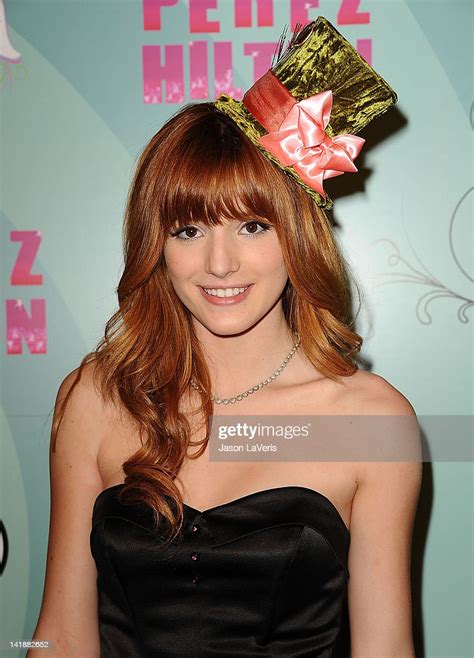 Actress Bella Thorne Attends Perez Hiltons Mad Hatter Tea Party News Photo Getty Images
