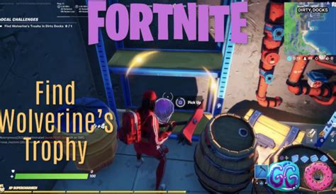 Guide Fortnite Week 3 Challenge Where To Find Wolverines Trophy And