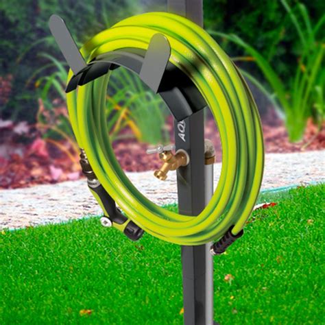 Garden Hose Stand With Brass Faucet Liberty Garden Products Free Standing Garden Hose Stand