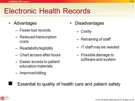 Benefits Of Electronic Medical Record Systems