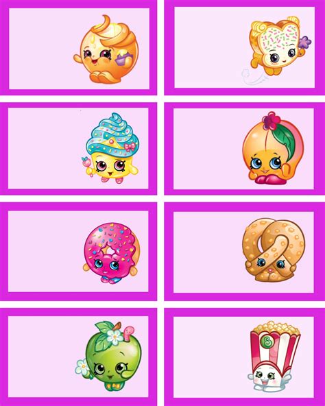 Shopkins Free Birthday Party Printables Delicate Construction