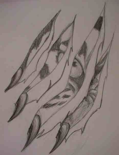 Scratches Drawing Pic Drawing Skill