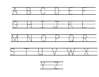 How to write capital and small alphabets in four lines book l alphabets writing for kids#alphabets#capitalalphabets#smallalphabets# . 4 Ways to Make Letters of the English Alphabet - wikiHow