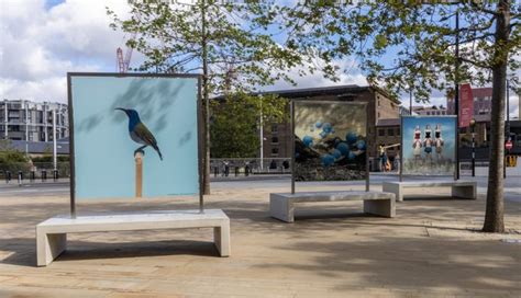 king s cross is now home to a permanen outdoor art gallery outdoor art photography exhibition