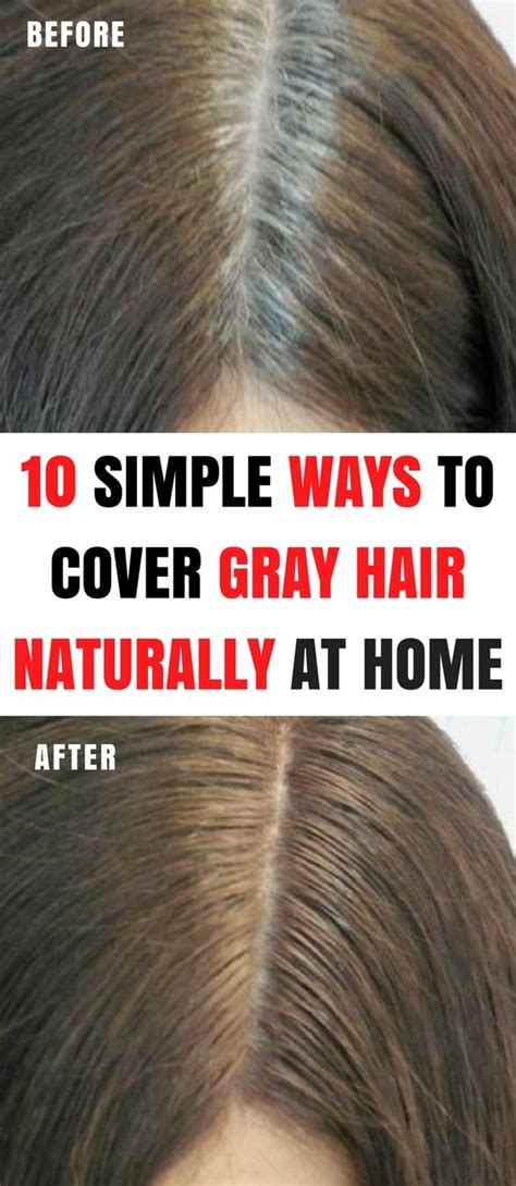 How To Cover Gray Hair Naturally A Step By Step Guide Favorite Men Haircuts